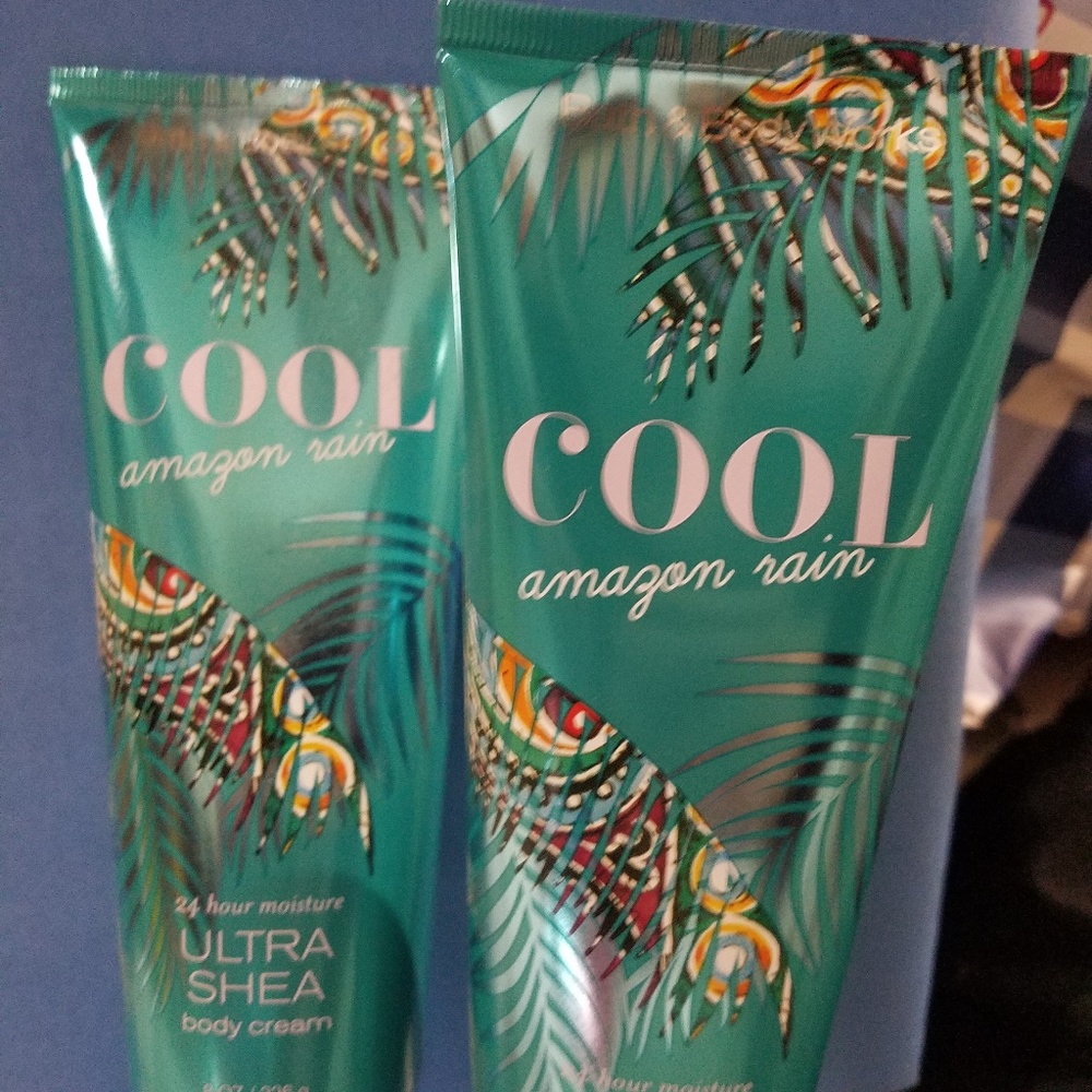 COPY - Bath Body Works 2 COOL AMAZON RAIN Body Creams